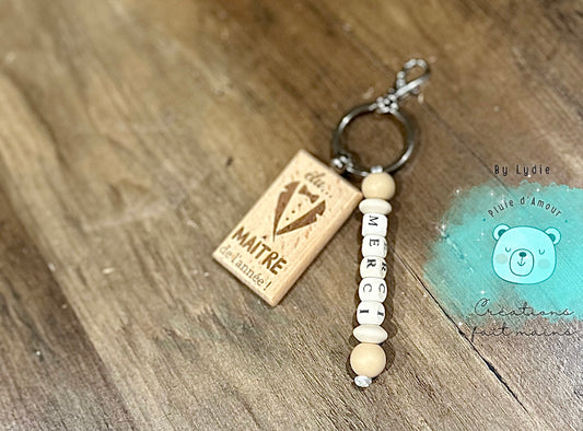 Porte clefs Maître