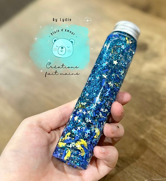 Bouteille sensorielle Ciel étoilé🌛⭐️