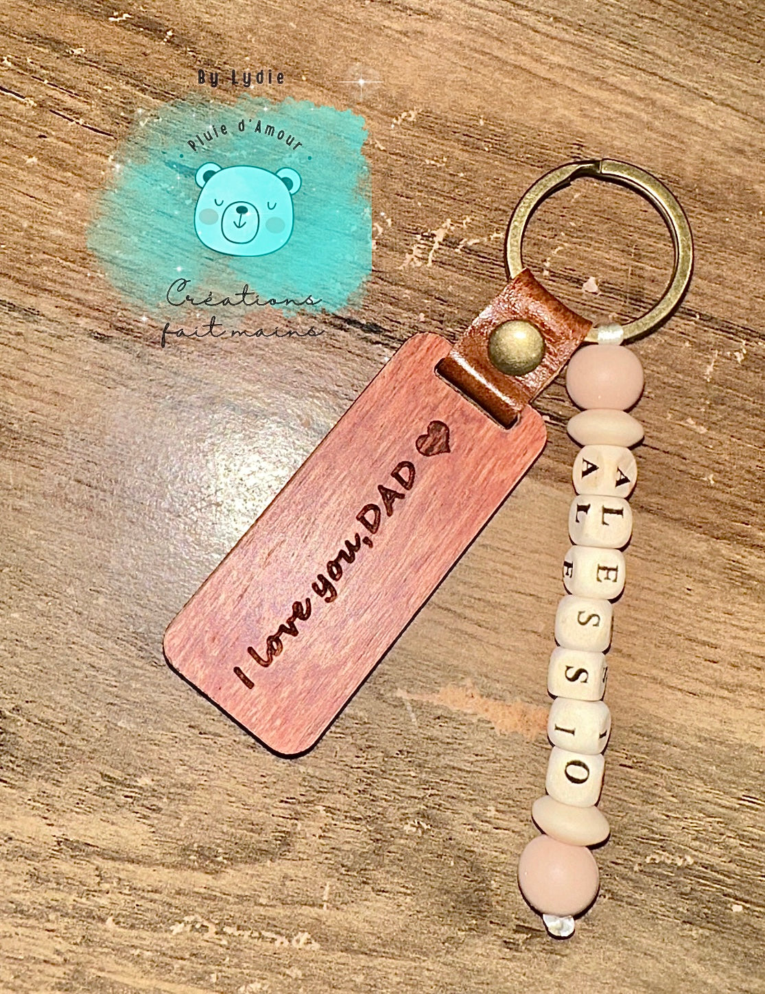 Porte clef Papa