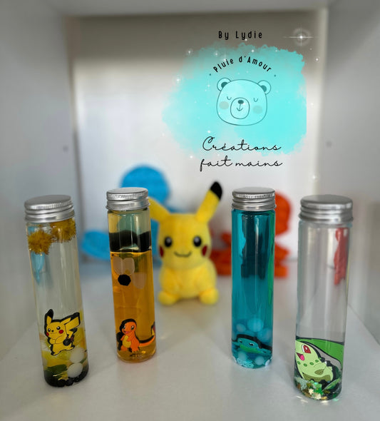 Lot de 4 bouteilles sensorielles Pokémon