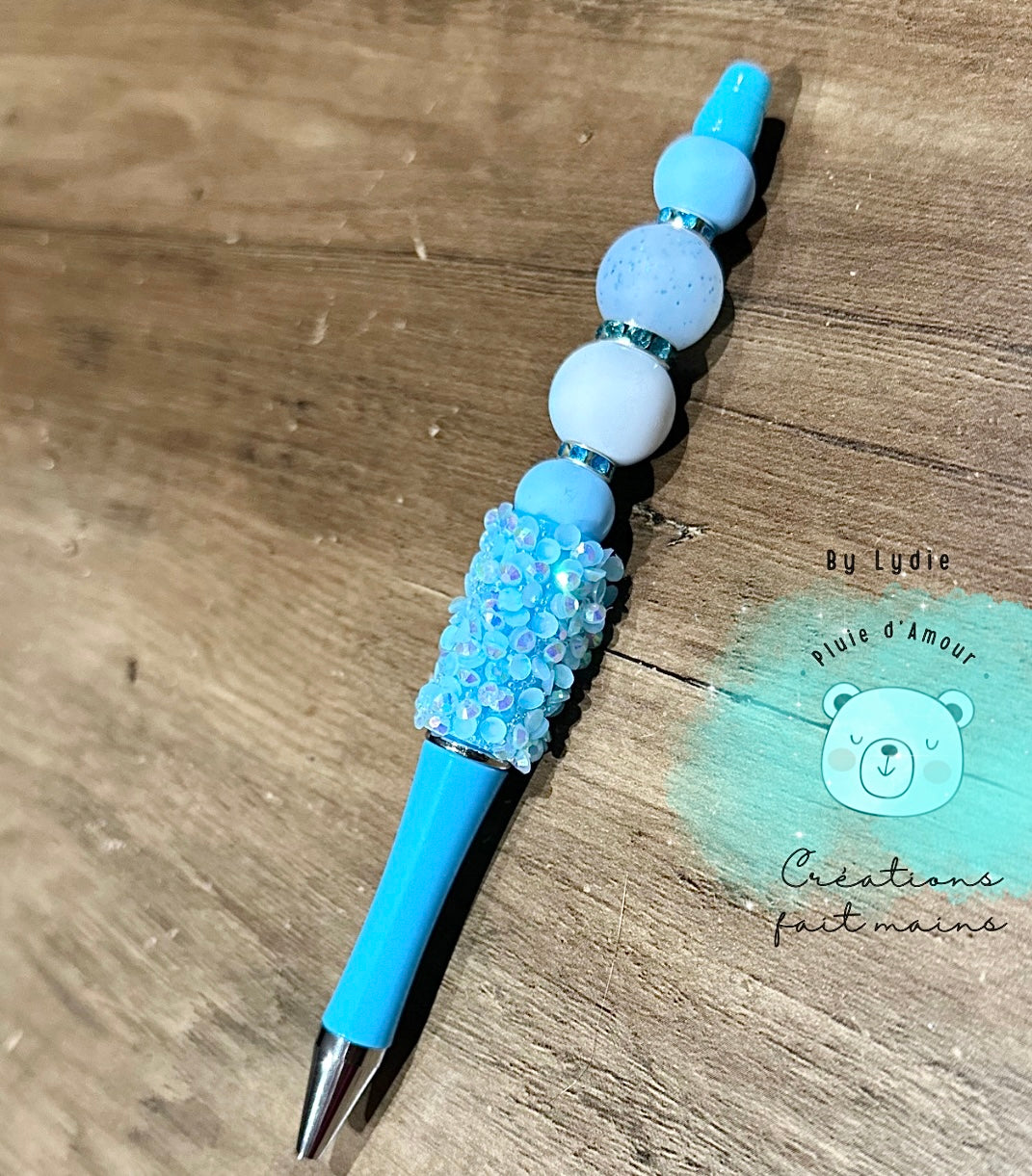 Stylo personnalisé paillettes ✨