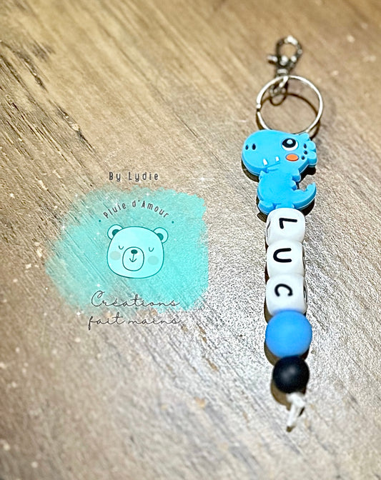 Porte clef nominatif enfant