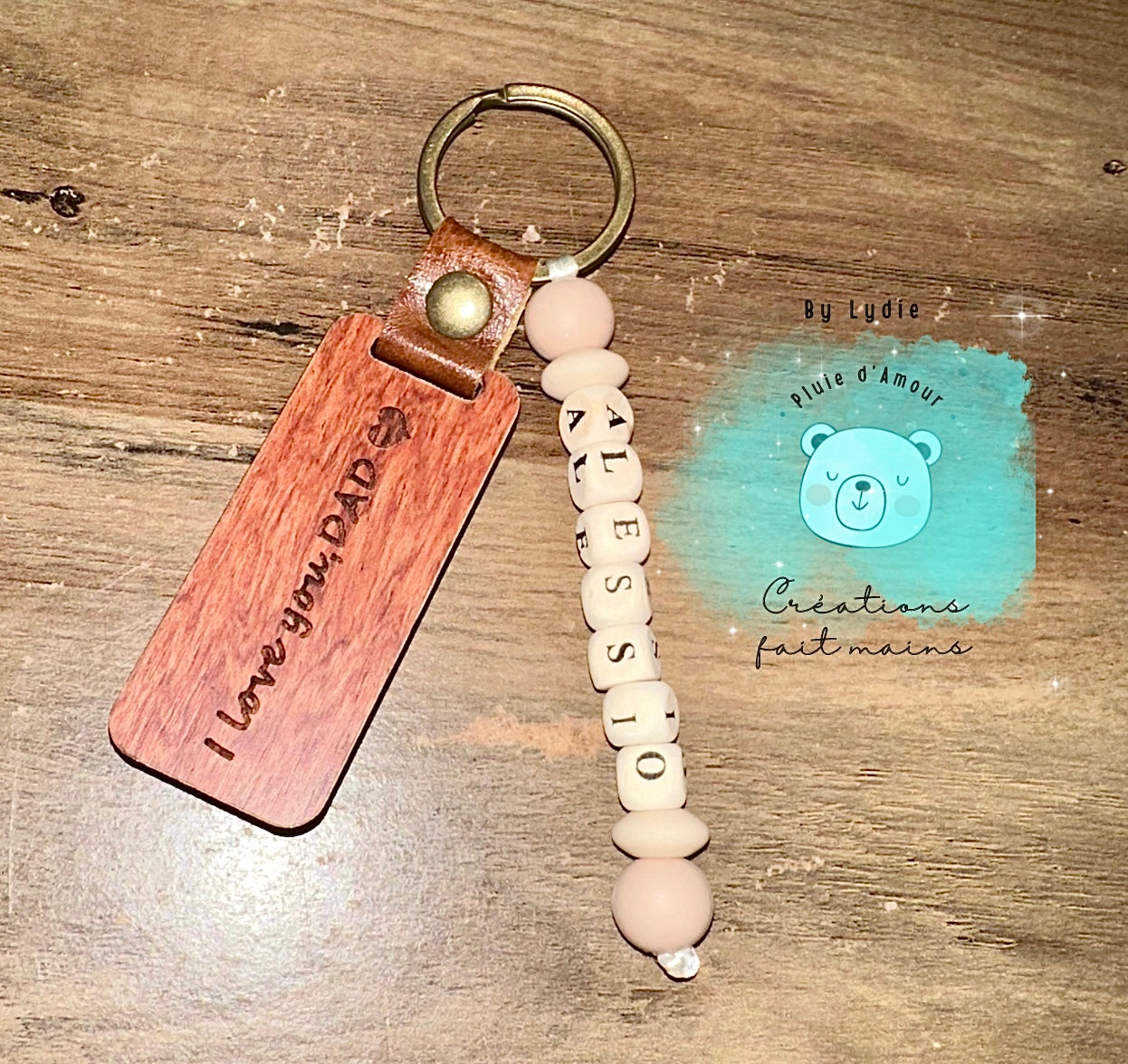 Porte clef Papa